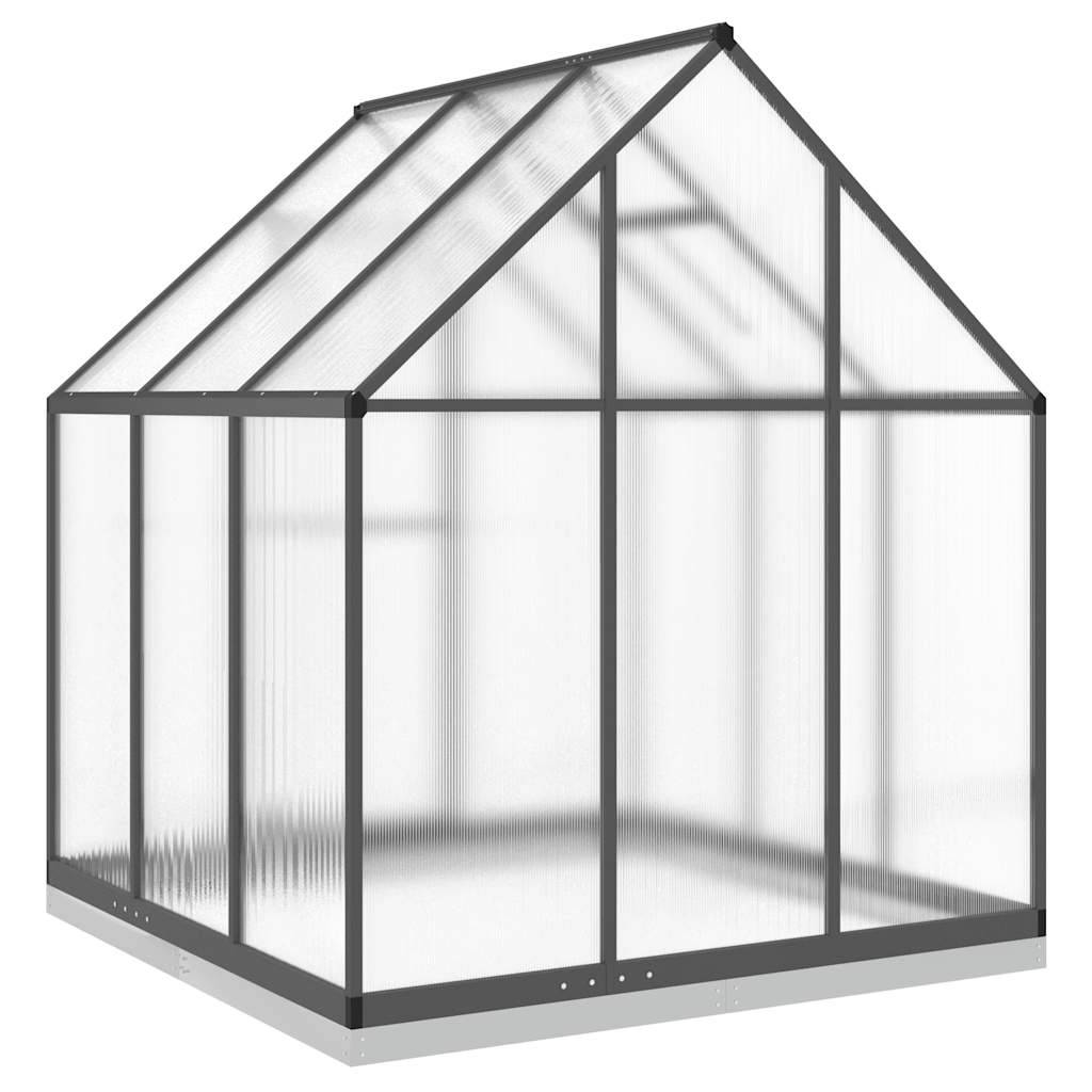 PANGIVO - Serre aluminium anthracite 169 x 169 x 202 cm - PANGIVO - Image 5