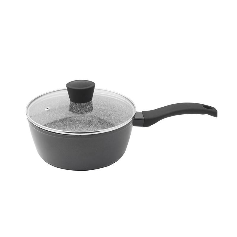 Casserole Aluminium Forgé Anti Adhésif 18cm Tfi Granit In Kitchencook - Image 1