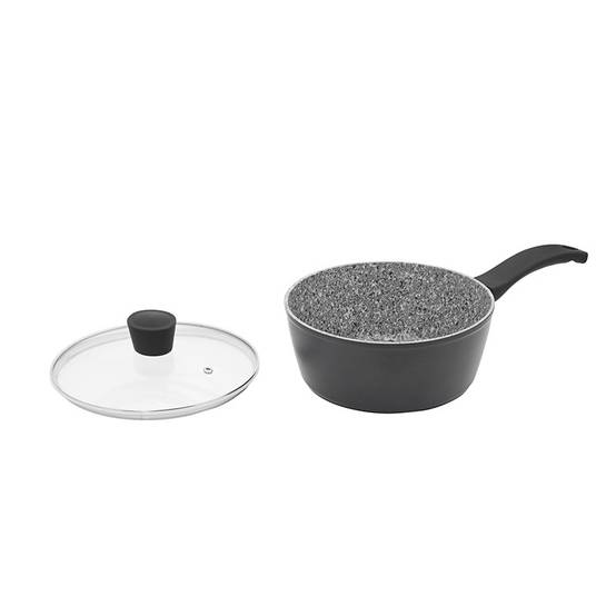 Casserole Aluminium Forgé Anti Adhésif 18cm Tfi Granit In Kitchencook - Image 2
