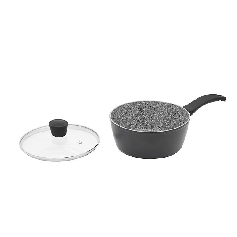 Casserole Aluminium Forgé Anti Adhésif 18cm Tfi Granit In Kitchencook - Image 2