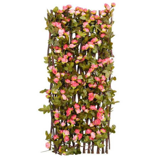 Treillis de lierre artificiel PVC bois rose foncé 180 x 60 cm, Poids :3.84kg - PANGIVO - Image 5