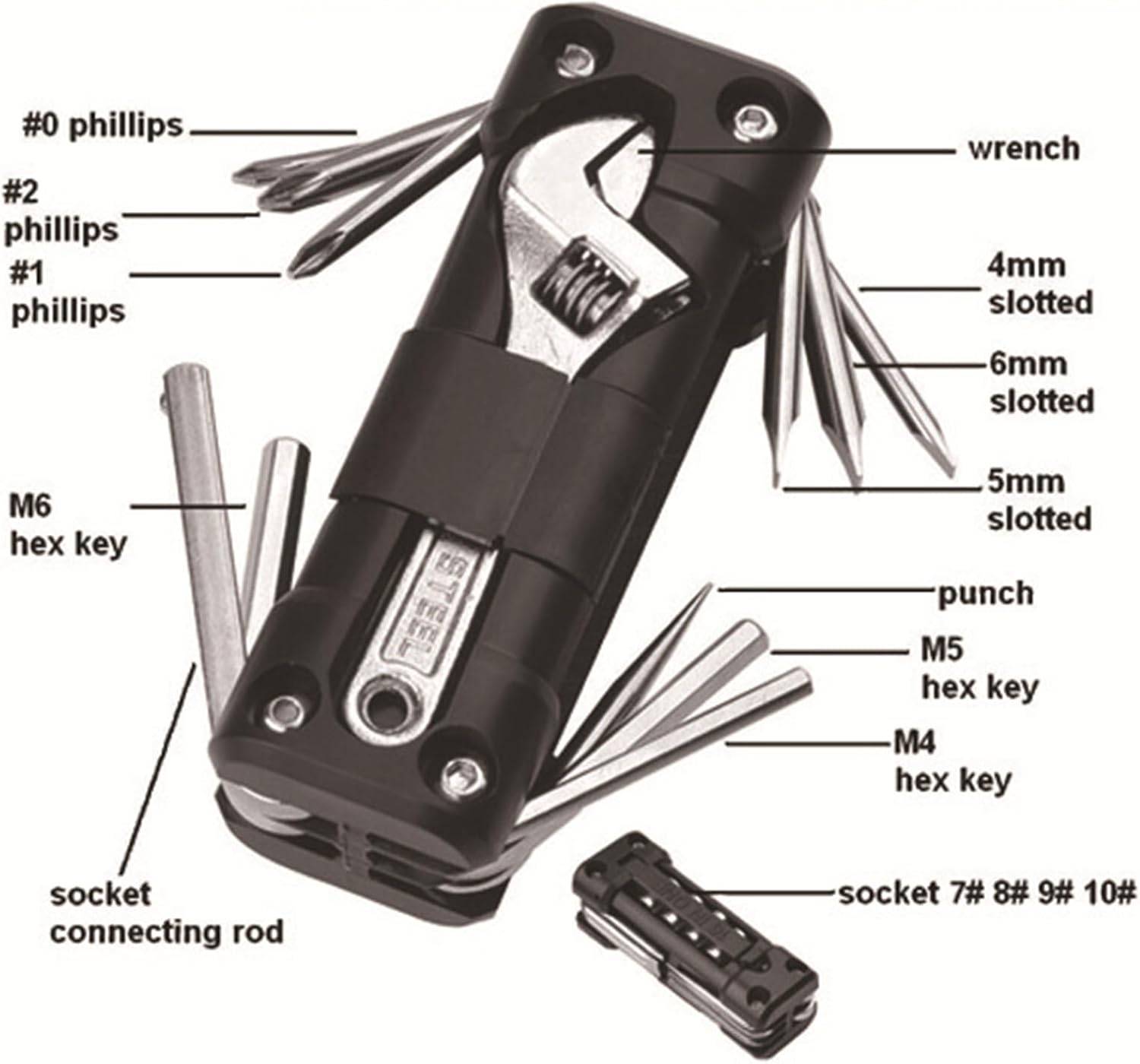 Kit Multifonction Outdoor - Vélo/Camping/Moto-Living123 - Image 2