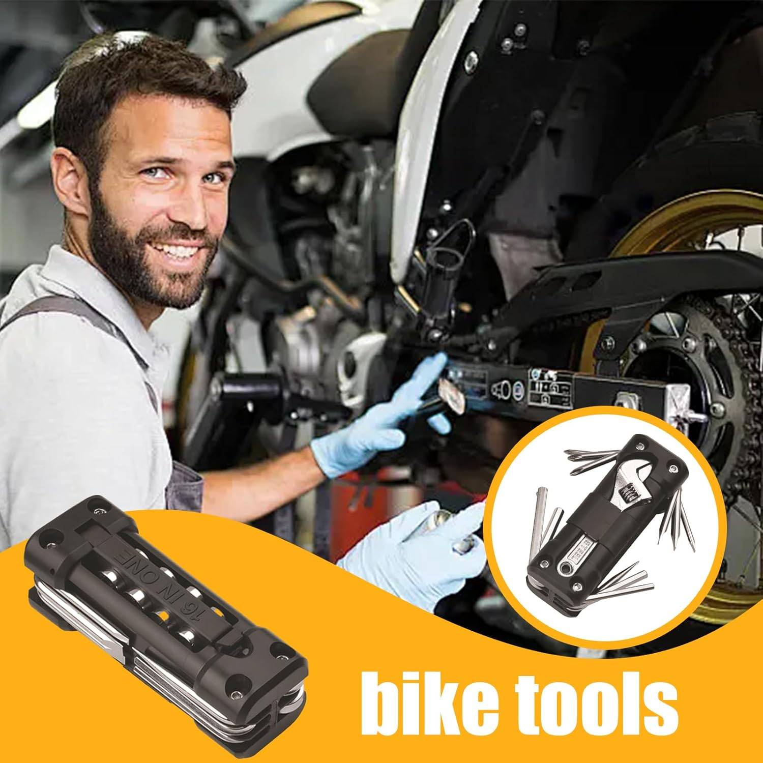 Kit Multifonction Outdoor - Vélo/Camping/Moto-Living123 - Image 4
