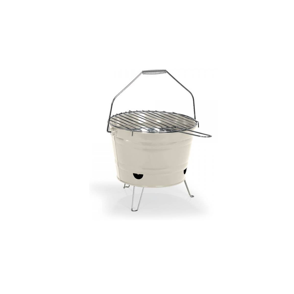 Livoo - Barbecue à charbon 27cm crème DOC327C Livoo - Image 2