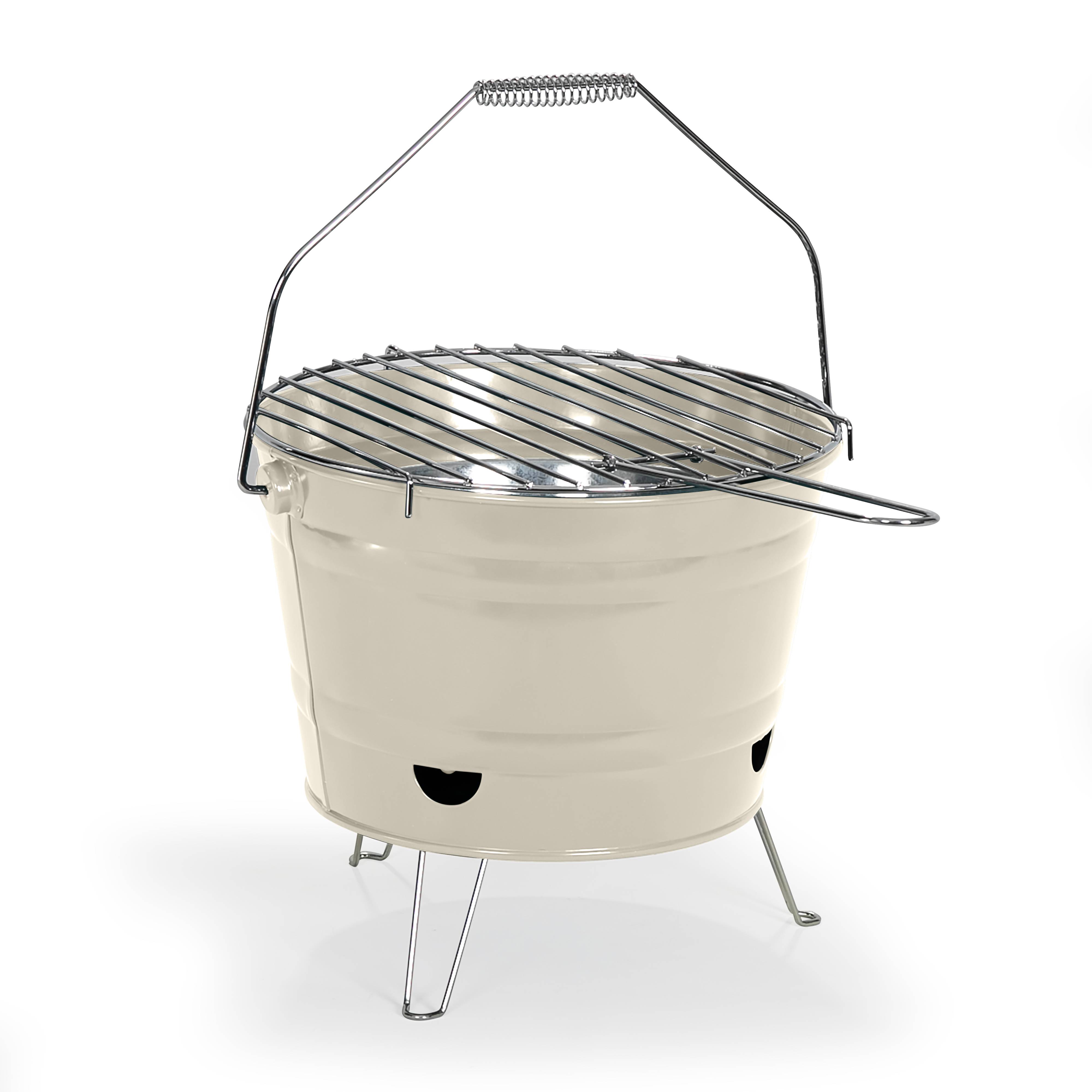 Livoo - Barbecue à charbon 27cm crème DOC327C Livoo - Image 1
