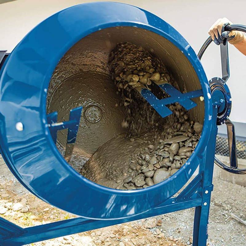 Scheppach - Bétonnière 180L 800W mobile puissante pour chantiers – MIX180 – Scheppach - Image 3