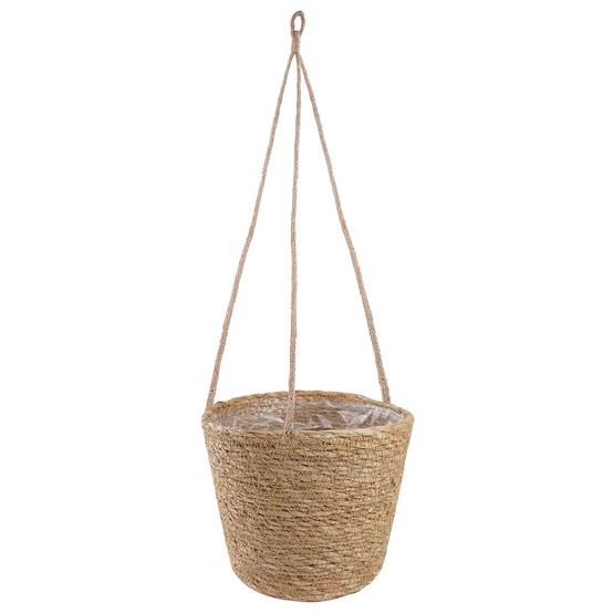Paniers à plantes herbe de mer naturel 26 x 26 x 19 cm, Poids:0.87kg - PANGIVO - Image 4