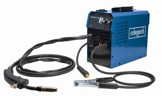 Scheppach - Poste à souder digital WSE4000CUT - Multi procédés TIG MMA 20/160A et Découpeur Plasma 10/40A - AMPS 230V Masque, Eletrodes et Buses incluses - SCHEPP