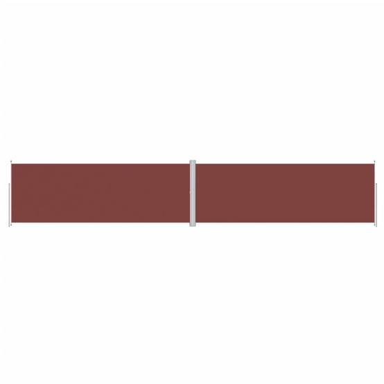 Store banne | Auvent latéral rétractable Marron 220x1200 cm Maison Chic - Image 1