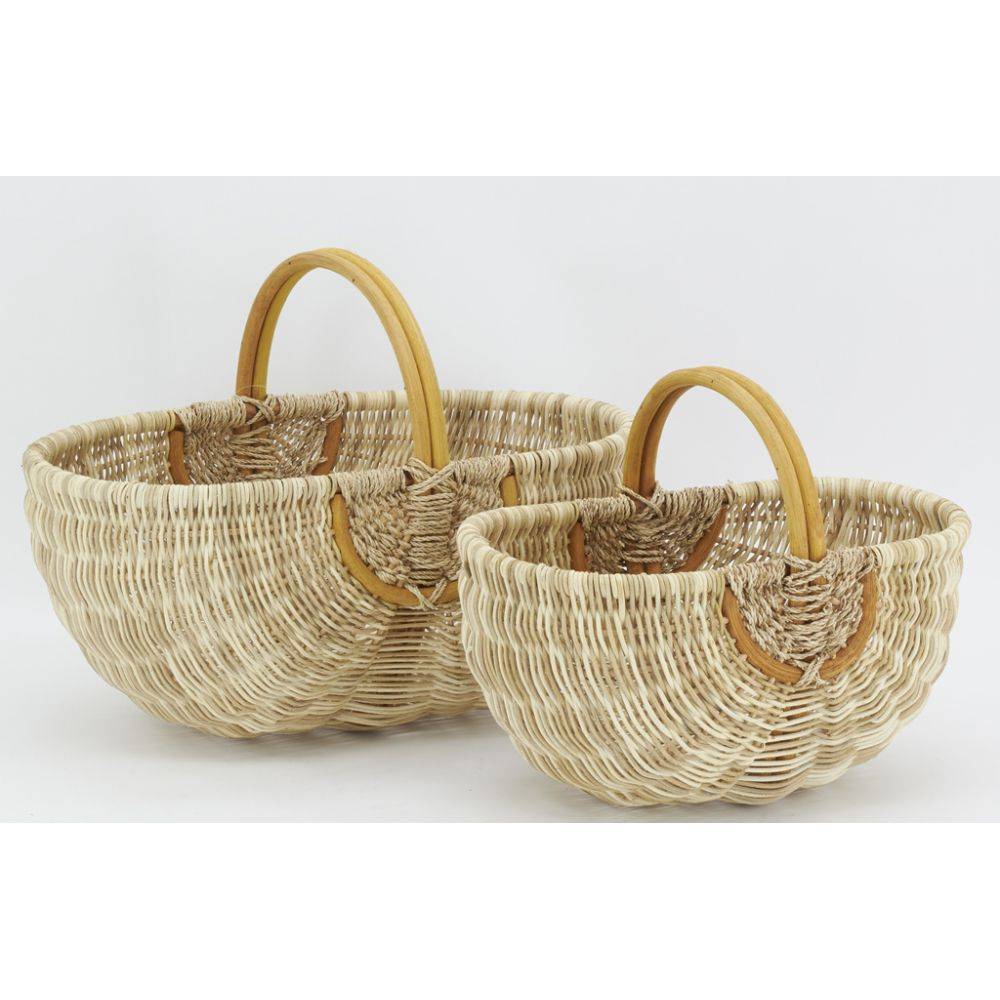 Aubry Gaspard - Duo de panier en rotin - Image 2