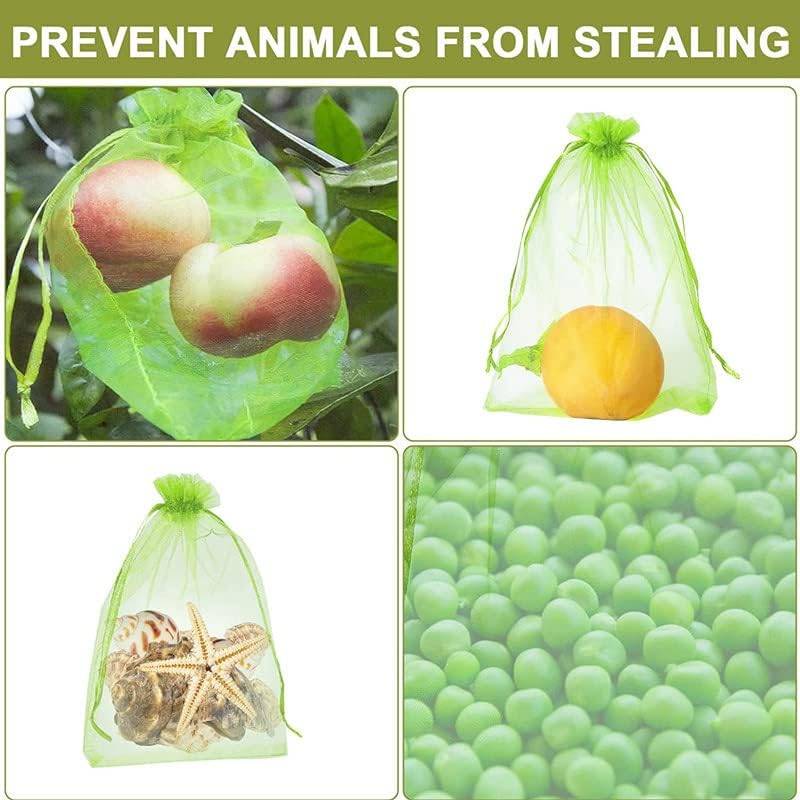 Sachets de protection pour fruits et raisins - Sachets de protection pour plantes - 20 x 30 cm - 100 pièces - Vert-Lytech - Image 4