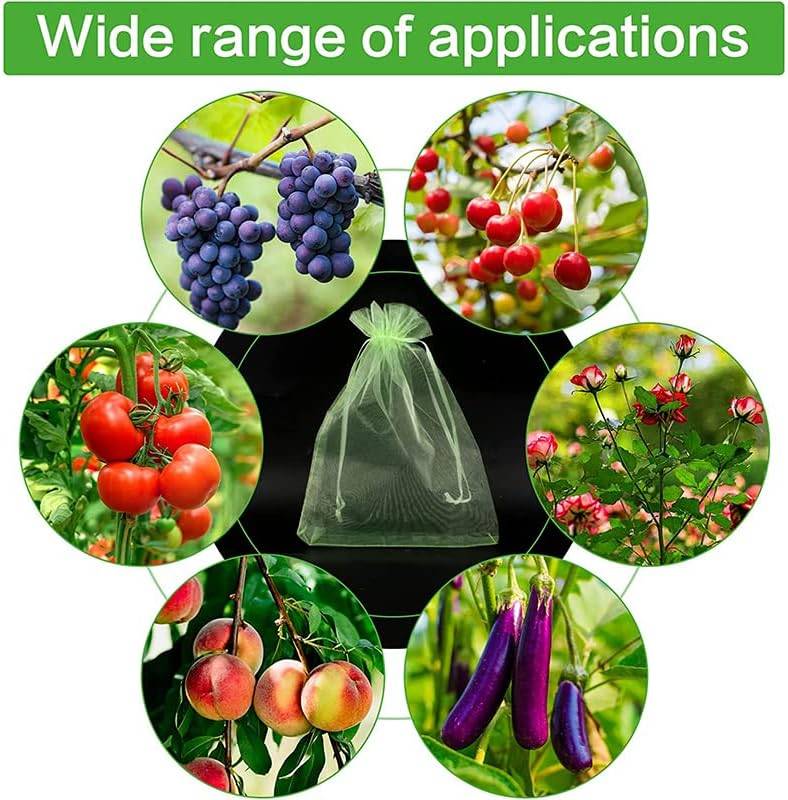 Sachets de protection pour fruits et raisins - Sachets de protection pour plantes - 20 x 30 cm - 100 pièces - Vert-Lytech - Image 6