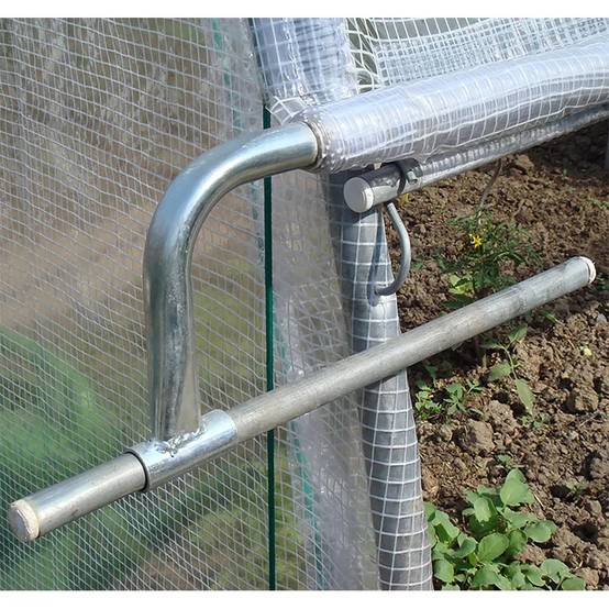Serre de jardin avec aérations 5 x 5 m Les Serres Tonneau - Image 5
