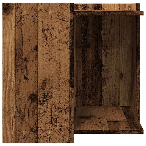 Vidaxl - Meuble de bac à litière pour chat vieux bois bois d'ingénierie vidaXL 857758 - Image 7