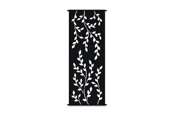 Casanoov Lot de 2 panneaux décoratifs FOLYA noir H.160 cm motif intégral - Image 5