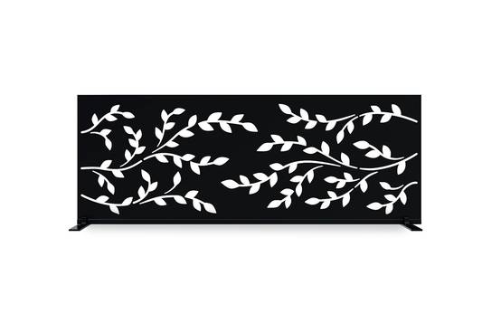 Casanoov Lot de 2 panneaux décoratifs FOLYA noir H.160 cm motif intégral - Image 8