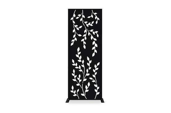 Casanoov Lot de 2 panneaux décoratifs FOLYA noir H.160 cm motif intégral - Image 3