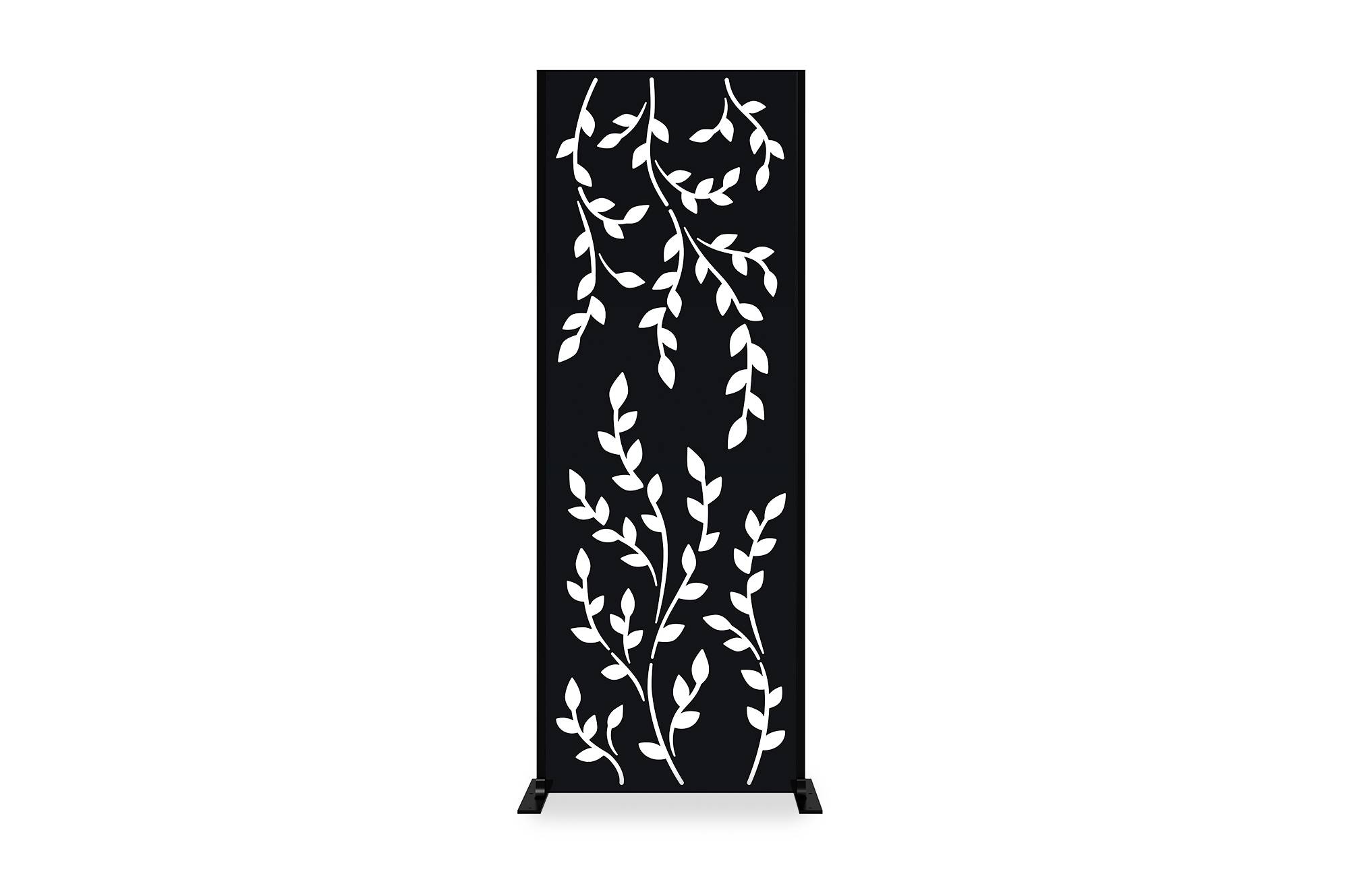Casanoov Lot de 2 panneaux décoratifs FOLYA noir H.160 cm motif intégral - Image 3