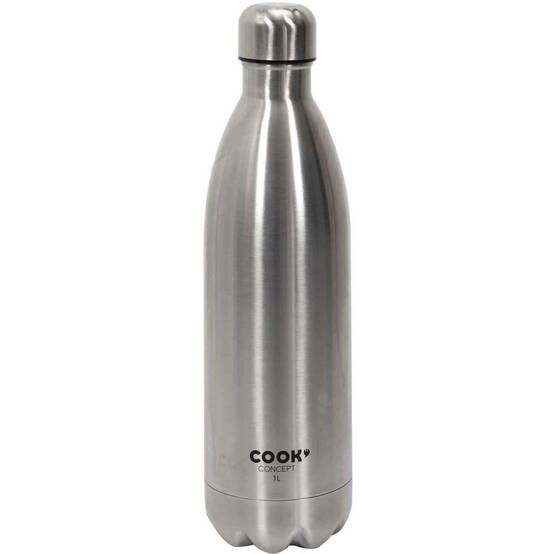 Cook Concept - Bouteille de transport isotherme en inox 1 litre - Image 2