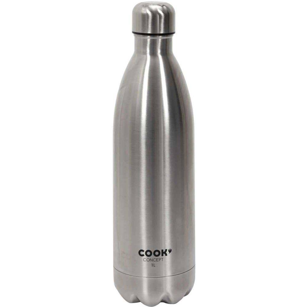 Cook Concept - Bouteille de transport isotherme en inox 1 litre - Image 2