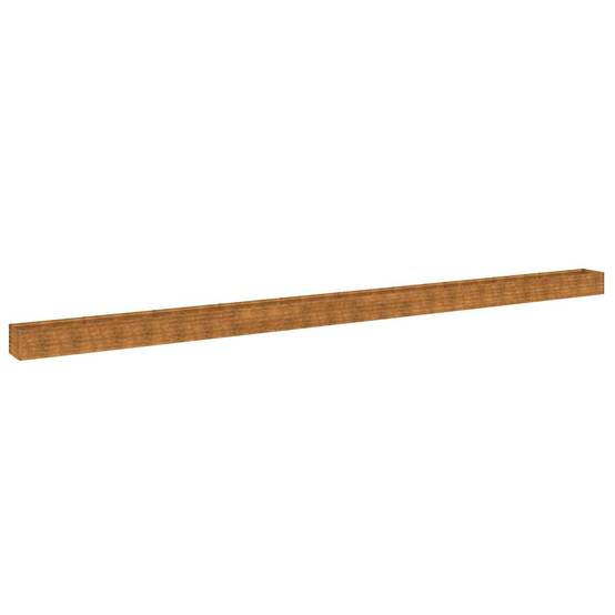 Prolenta Premium - Jardinière acier marron 960 x 50 x 36 cm - Prolenta premium p381.7 - Image 2