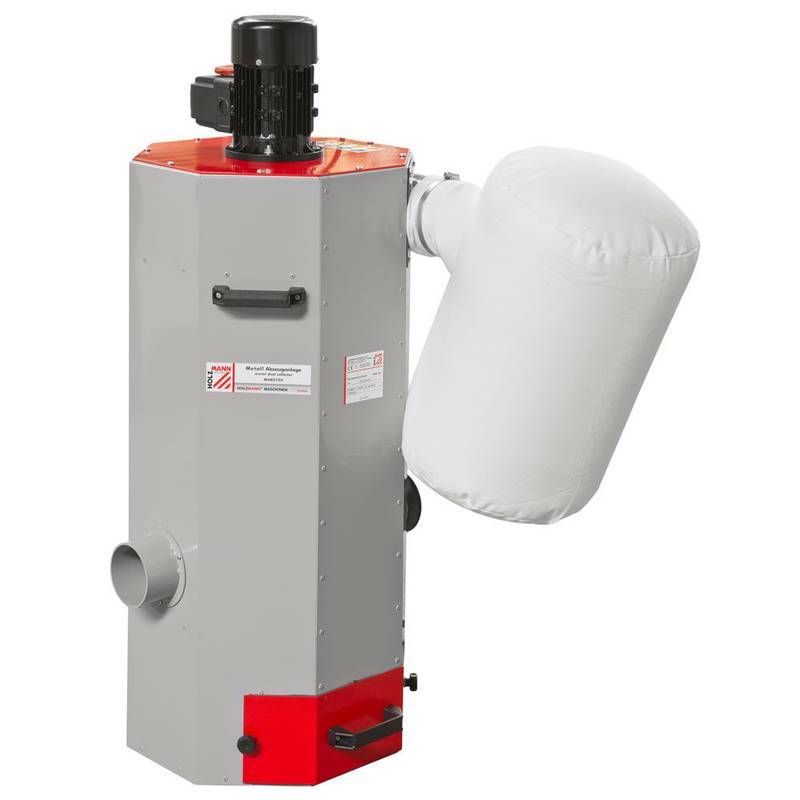 Aspirateur à copeaux métal 11 000 m3/H - 750W - 230V Holzmann