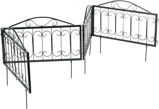 Clôture décorative de jardin en métal - Image 1