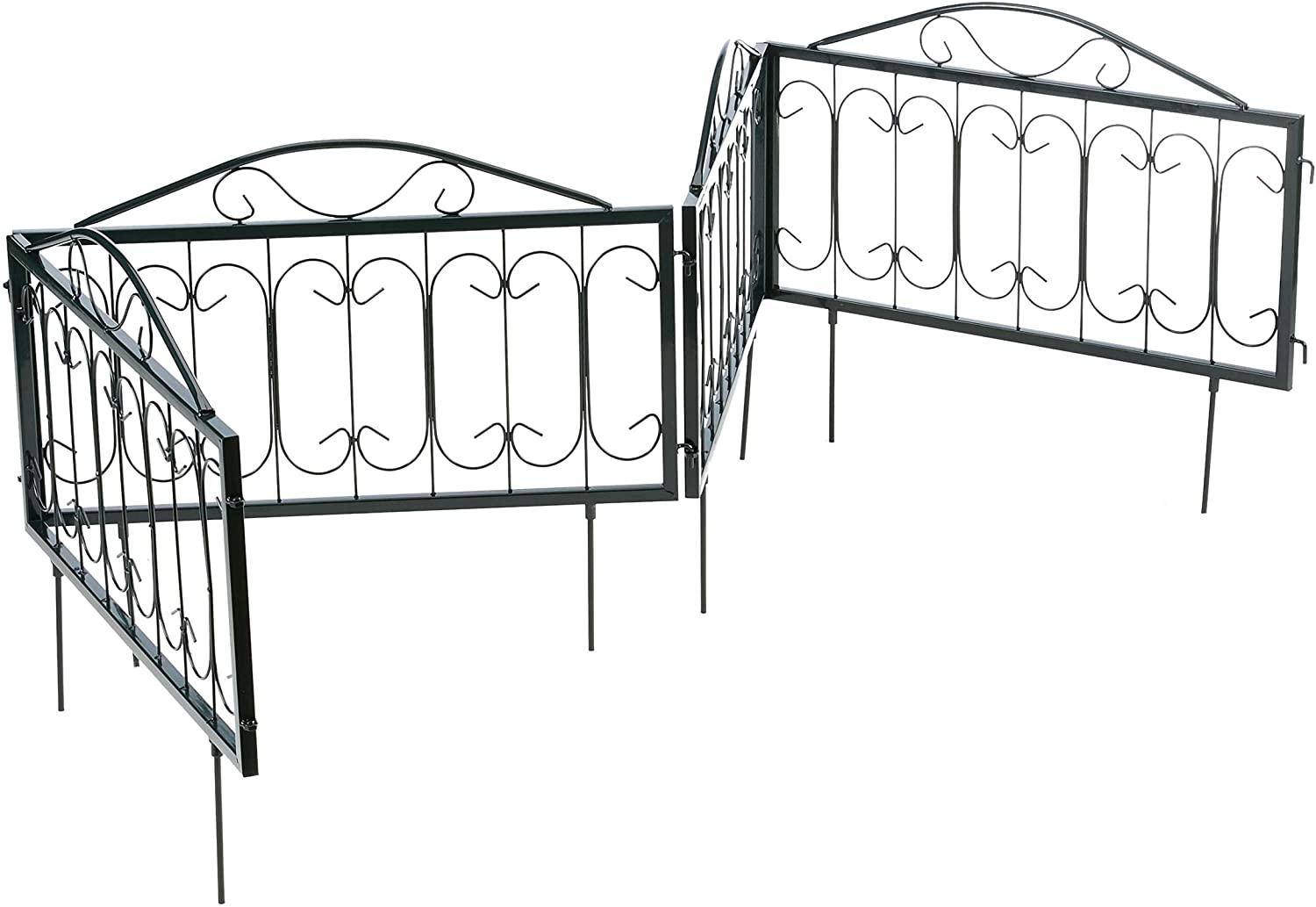 Clôture décorative de jardin en métal - Image 1