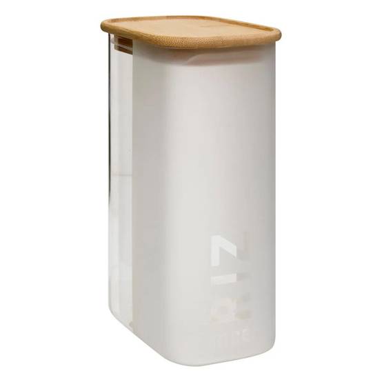 Boîte à Riz en Verre "Glassy" 1,6L Transparent - Image 1