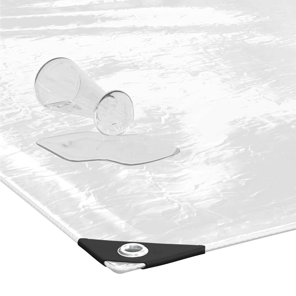 PANGIVO - Couverture végétale PVC transparent et blanc 500 x 200 cm - PANGIVO - Image 4