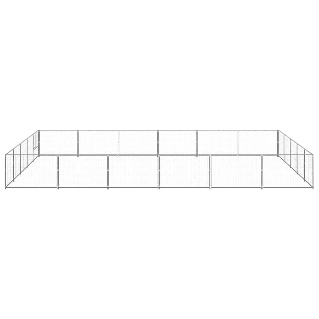Vidaxl - Chenil Argenté 30 m² Acier vidaXL 3082164 - Image 5