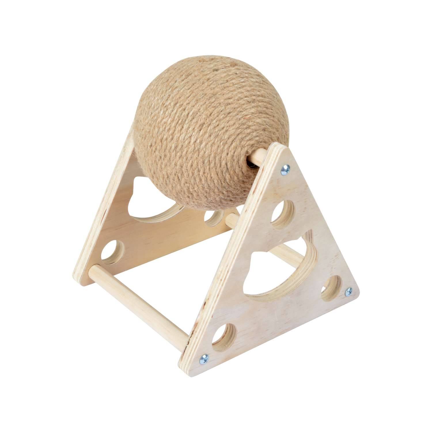 Love Story - Griffoir pour chat Malo avec boule rotative - Beige - Love Story - Image 1