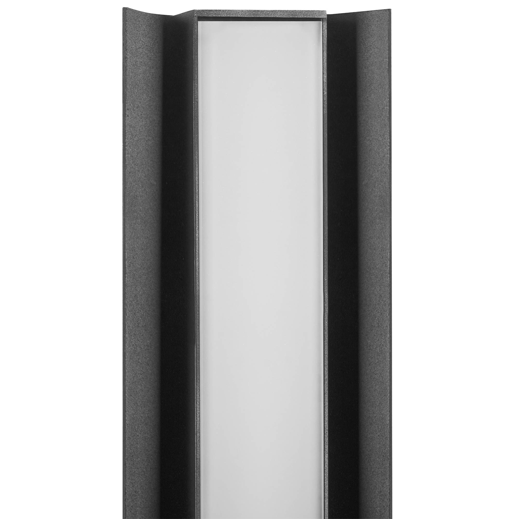 Beliani - Lampe murale pour l'extérieur Aluminium Noir KOROS - Beliani - Image 6