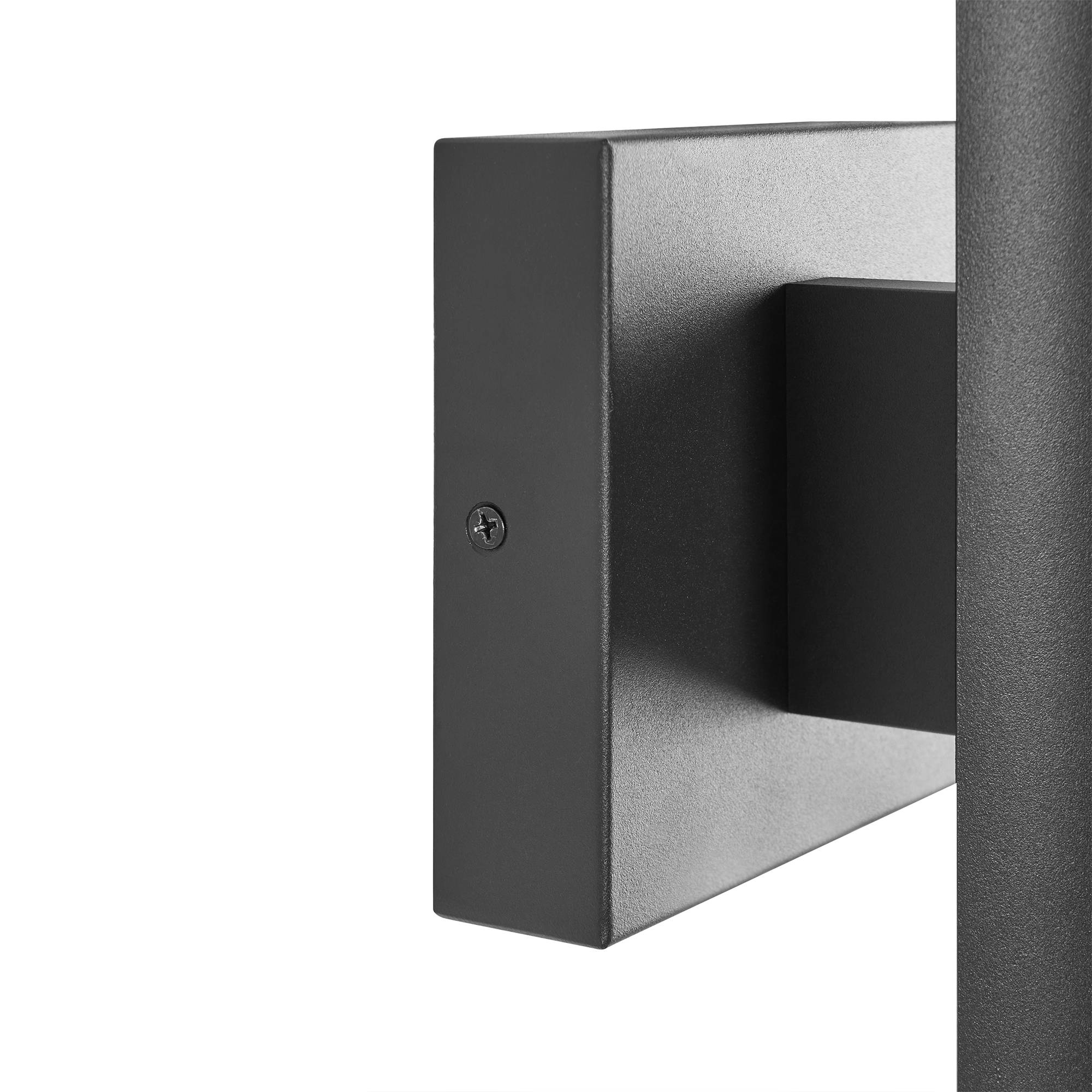 Beliani - Lampe murale pour l'extérieur Aluminium Noir KOROS - Beliani - Image 7