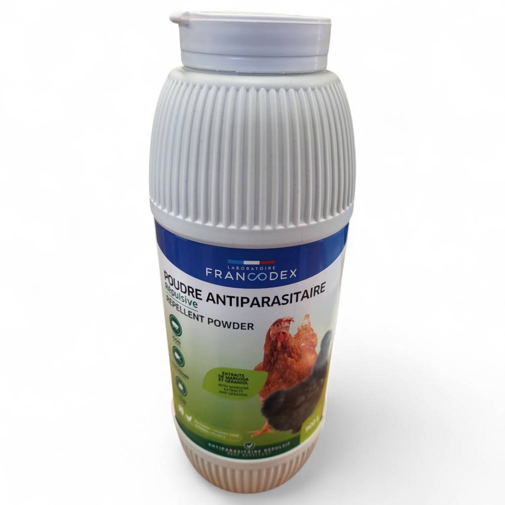 Francodex - Poudre Antiparasitaire répulsive 900 g, pour volaille. - Image 4