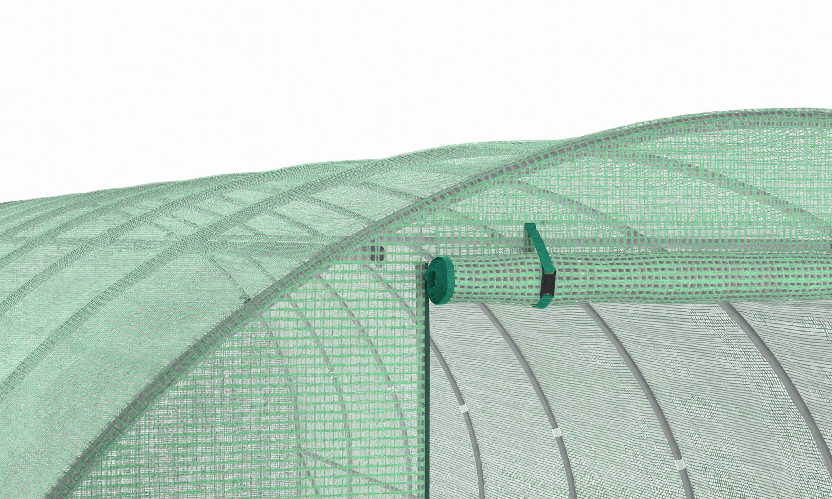 Terre Jardin - Serre tunnel de jardin - 24 m² en polyéthylène Renforcée - TERRE JARDIN - Image 7