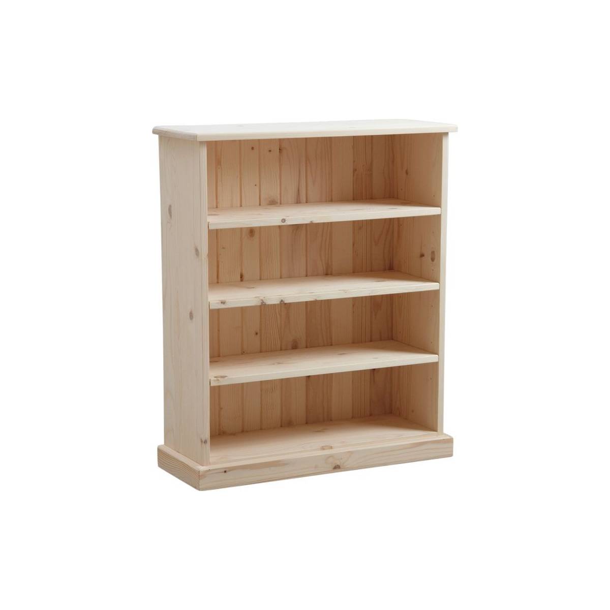 Aubry Gaspard - Meuble bibliothèque en épicéa brut - Image 1