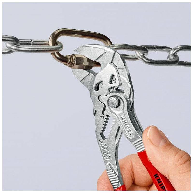Knipex - Pince clé KNIPEX 180mm de long avec effet cliquet - 13 positions - 86 03 180 - Image 4