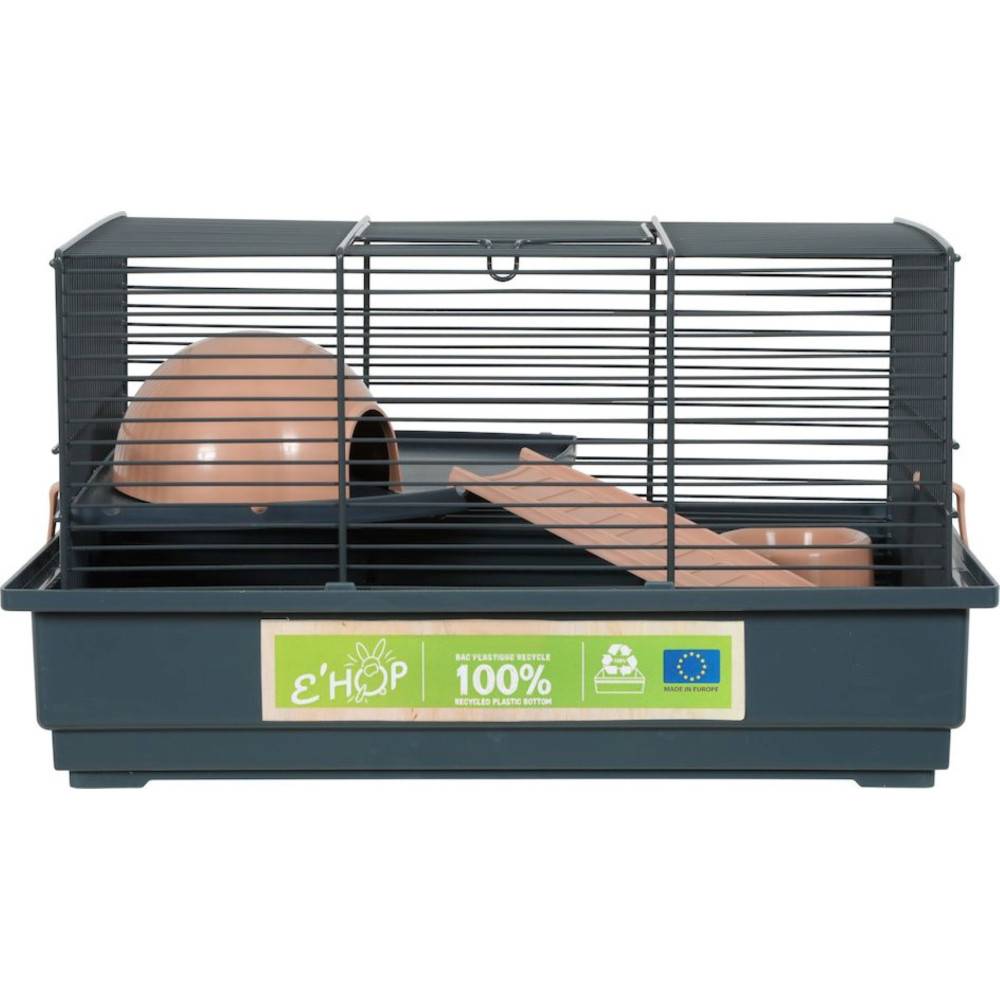 Cage 40 souris, 39 x 26 x hauteur 22 cm, rose pour souris - Image 2