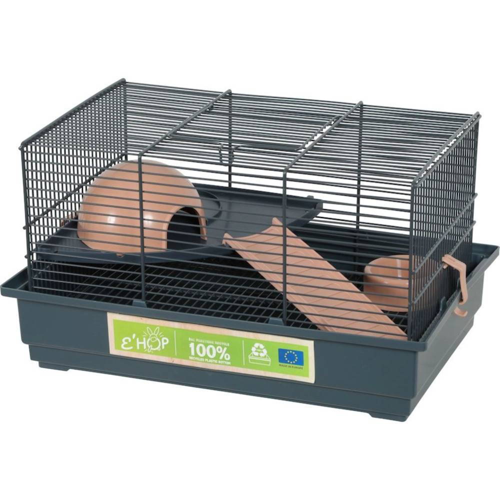 Cage 40 souris, 39 x 26 x hauteur 22 cm, rose pour souris - Image 1