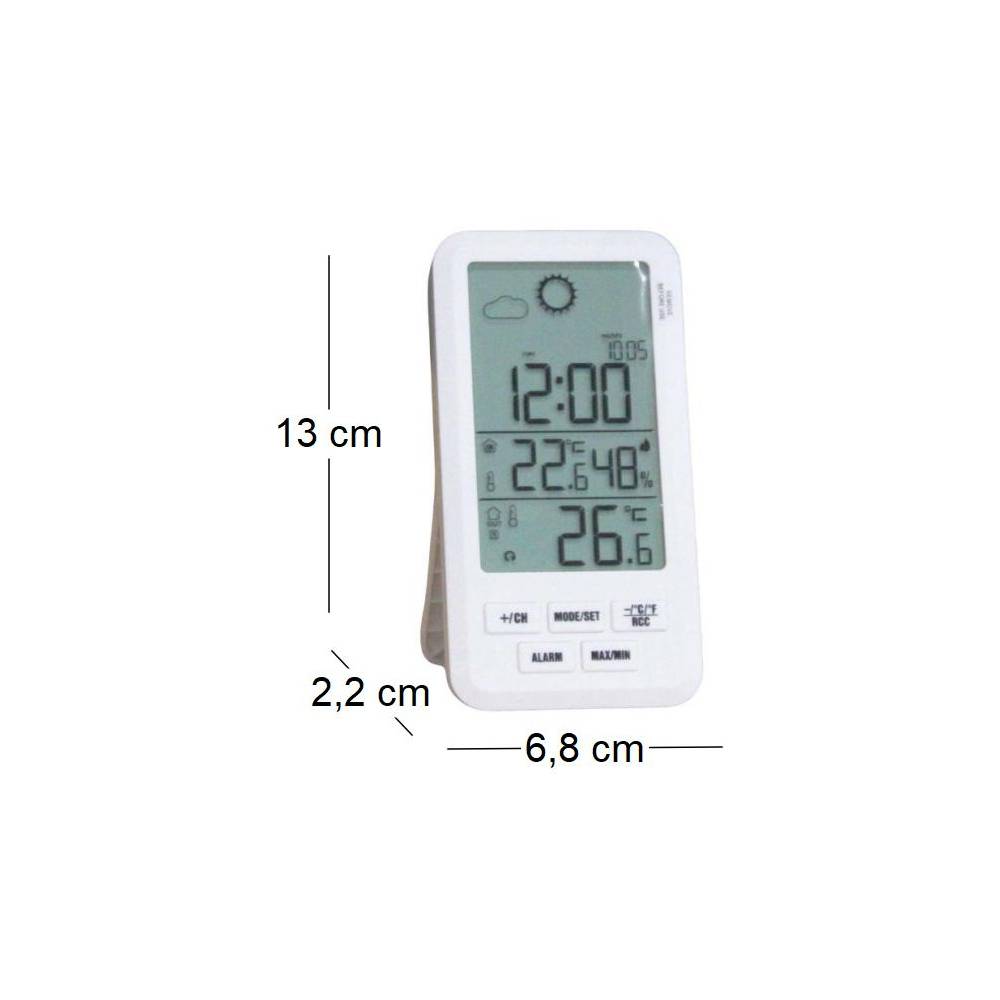 Stil - Station météo électronique petit format avec capteur - Image 3