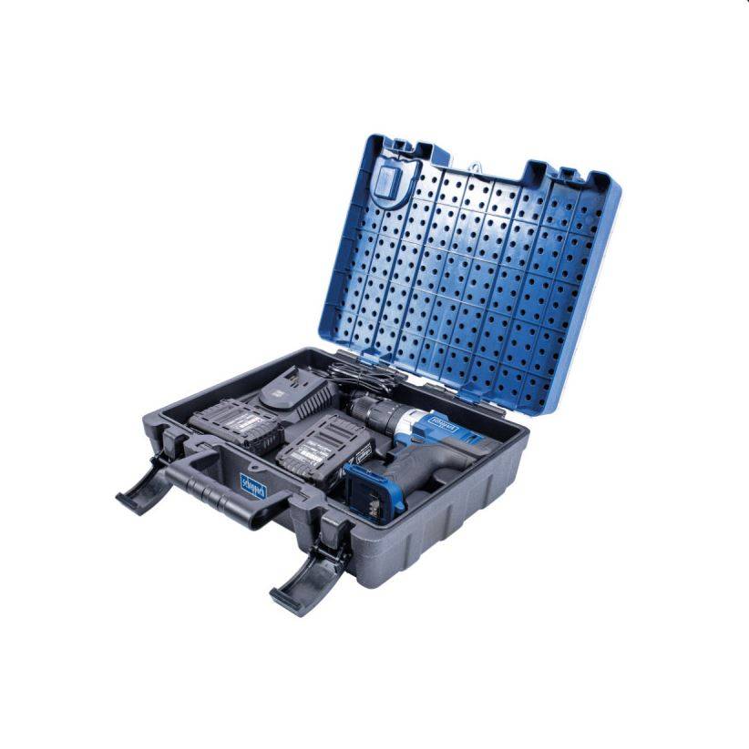 Scheppach - Perceuse à percussion 20V - SCHEPPACH - avec 2 batteries 20 V 2.0Ah - chargeur - Coffret d'accessoires - DTB-20ProS - Image 3