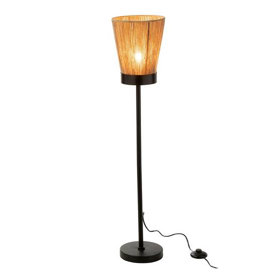 Lampadaire en Jute "Luna" 100cm Naturel - Image 2