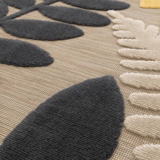 Decoweb - Tapis extérieur et intérieur en relief - Palmera - Beige et noir - 160 x 230 cm - Decoweb - Image 4