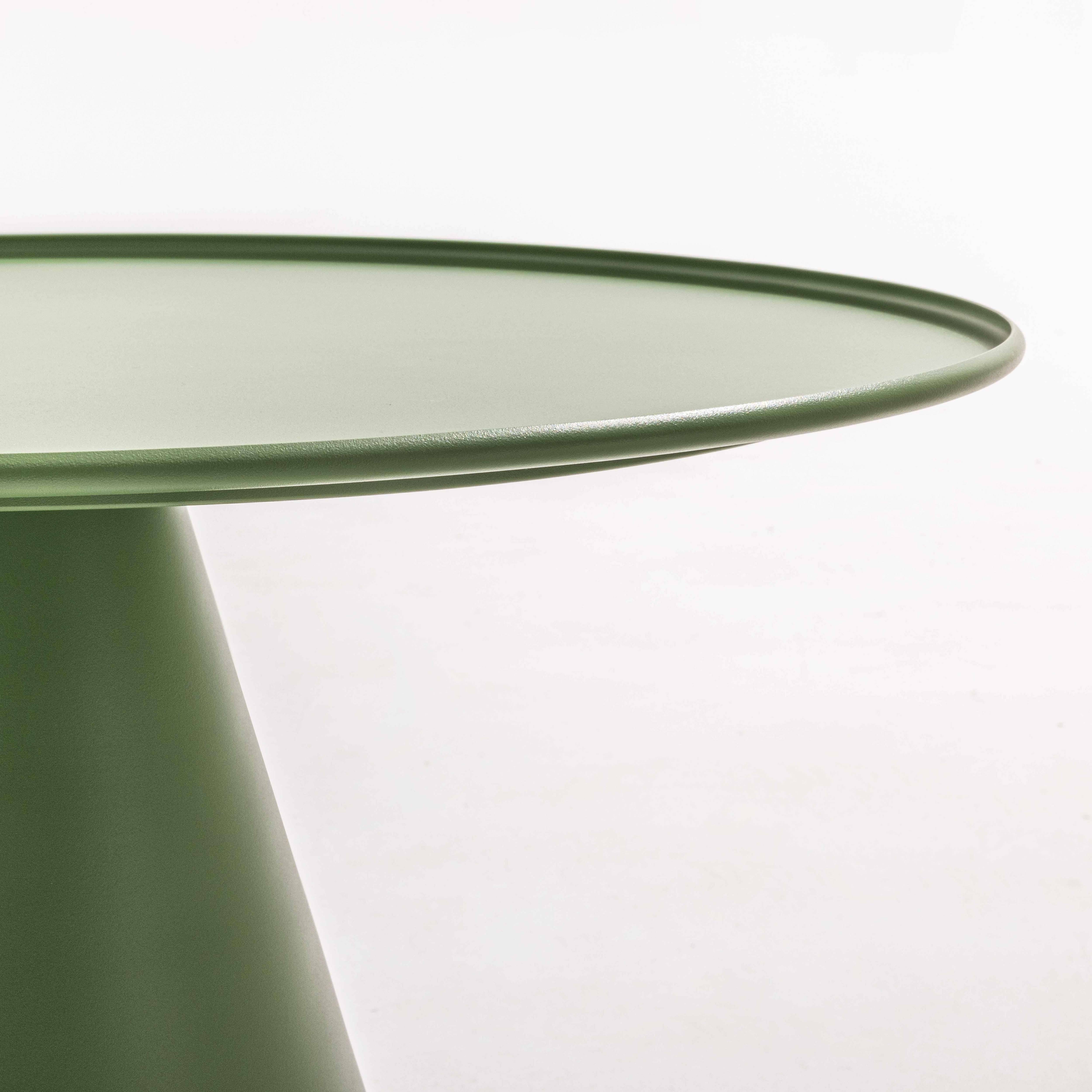 Oviala - Lot de 2 tables basses de jardin rondes vert cactus
 Gomba - Oviala - Image 5