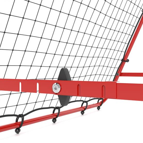 ComfortXL - Rebondeur de football en acier cage de retour angle réglable pour entraînement Rouge – ComfortXL Outdoor Living - Image 7