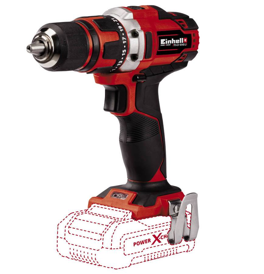 Einhell - Perceuse visseuse sans fil TE-CD 18/40 Li-Solo Einhell - Image 1