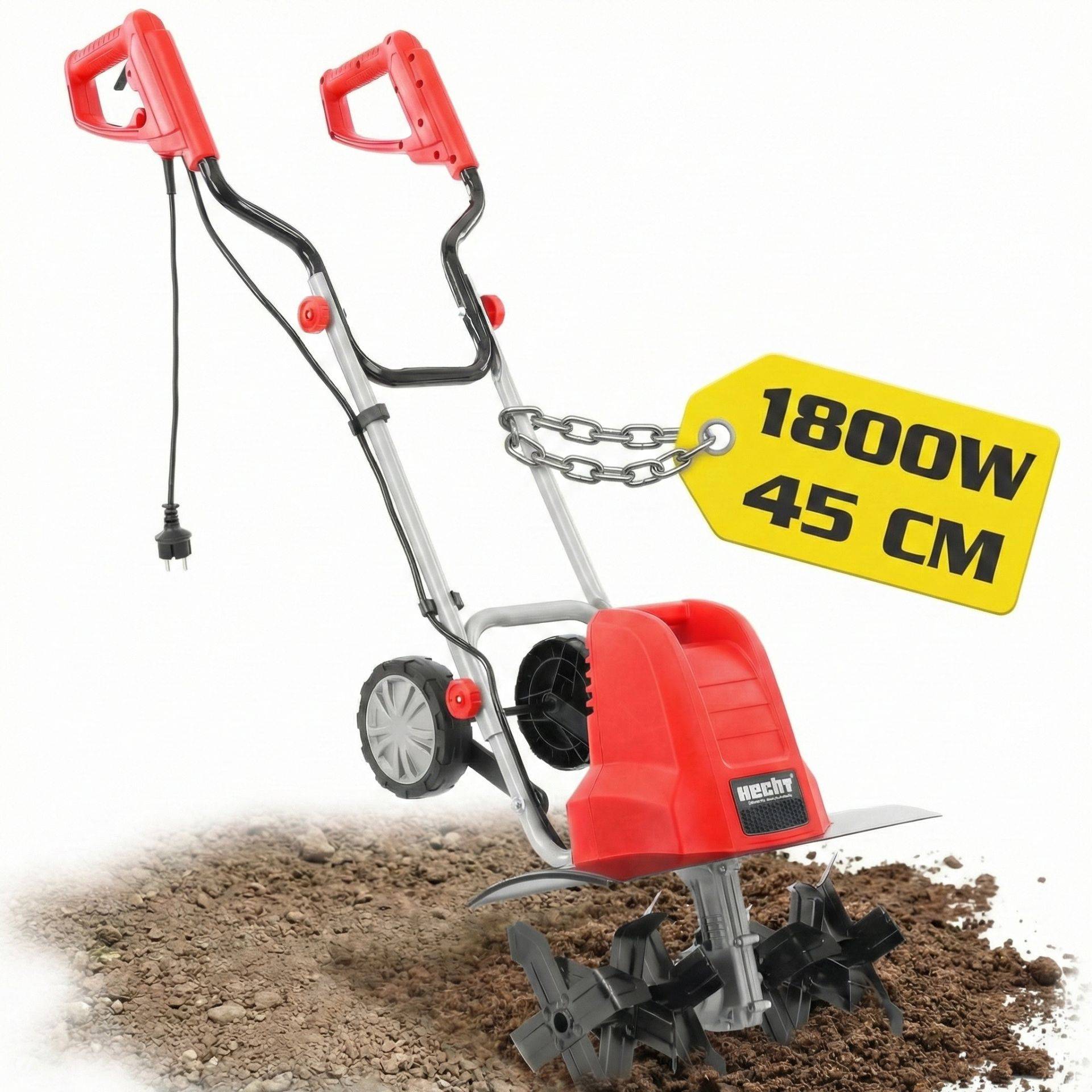 BB Loisir - Hecht 748 Motobineuse électrique 1800W 6 fraises 22 lames 45cm largeur de travail - Image 2