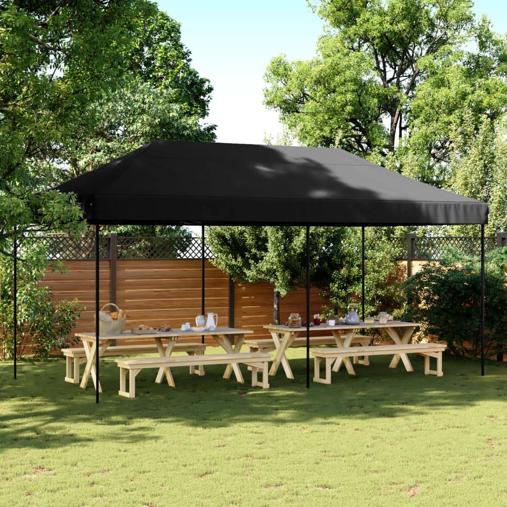 Prolenta Premium - Pergola acier noir 580 x 292 x 315 cm - Prolenta premium p3116.7 - Image 2