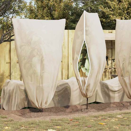PANGIVO - Housses de protection hivernale tissu non tissé beige 180 x 120 cm - PANGIVO - Image 6